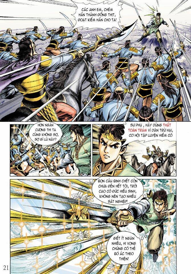 thiên tử truyền kỳ 5 - như lai thần chưởng chapter 11 21