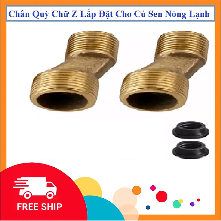 Cặp Chân Quỳ Chữ Z -Lắp Đặt Cho Củ Sen Nóng Lạnh