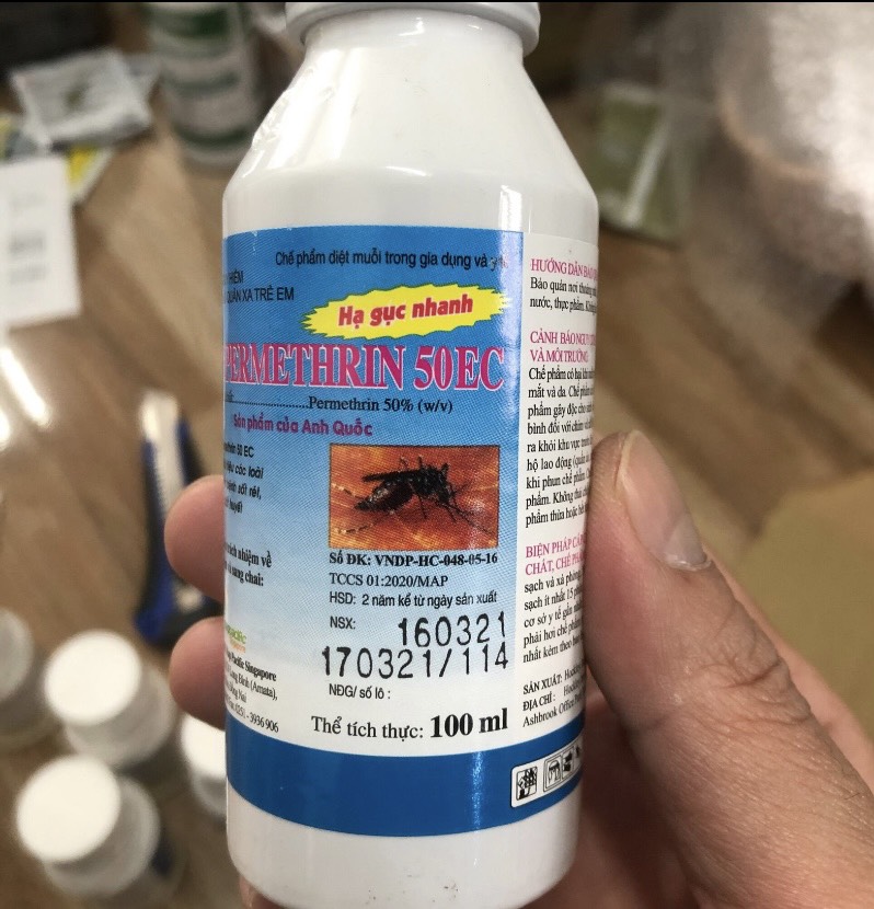 Chế Phẩm Diệt Muỗi MAP PERMETHRIN 50EC xuất xứ Anh Quốc , Thuốc diệt muỗi sinh học ,tiêu diệt muỗi phòng chống bệnh do muỗi gây ra và kiến gián hiệu quả cao