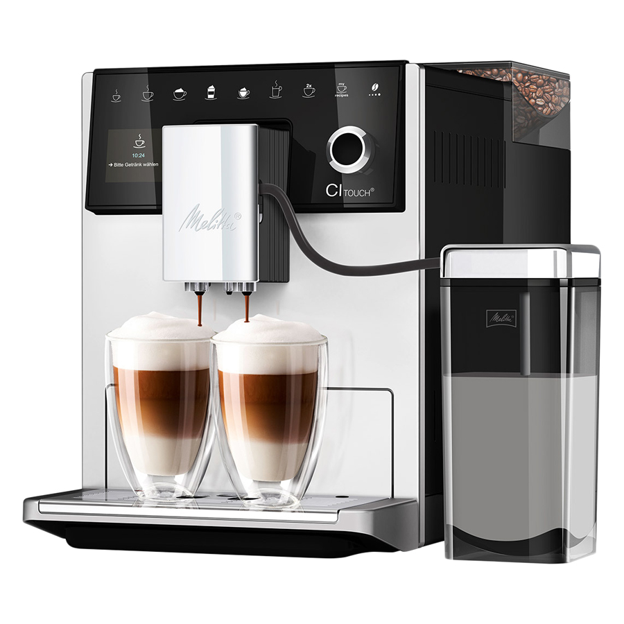 Máy Pha Cà Phê Tự Động Melitta Ci Touch - Bạc - Hàng nhập khẩu