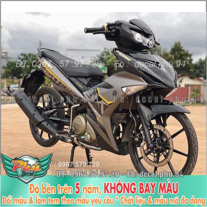Tem rời exciter 150 Mx xám nhám