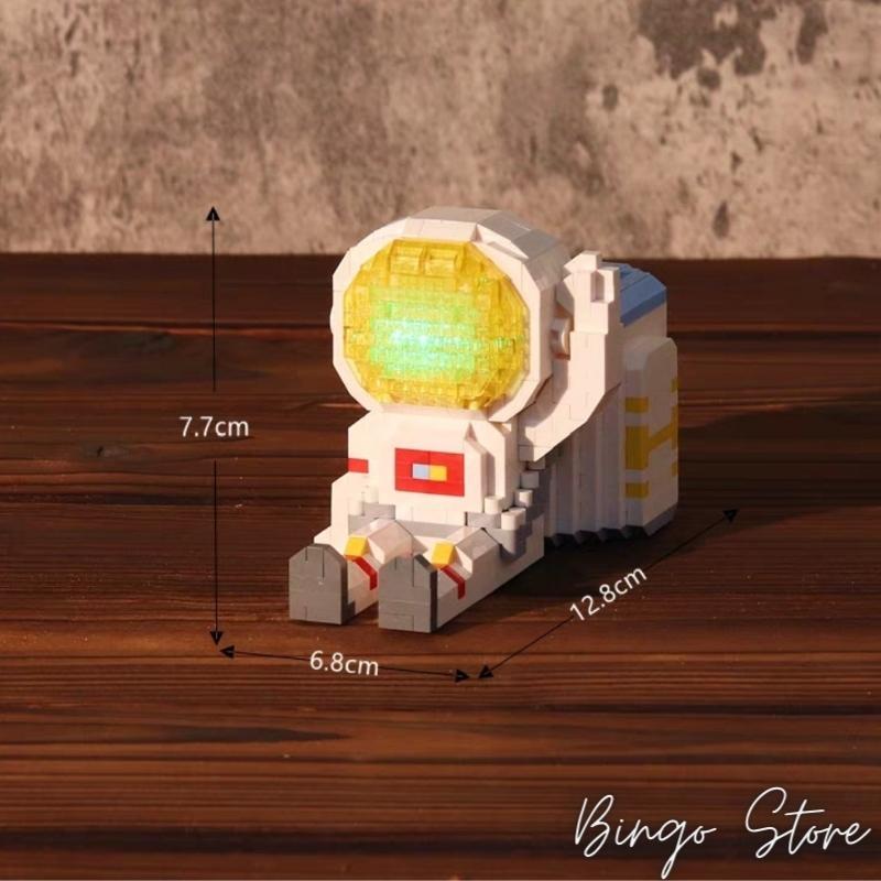 MÔ HÌNH LẮP RÁP HỘP BÚT GIÁ ĐỠ ĐIỆN THOẠI HÌNH PHI HÀNH GIA KÈM ĐÈN LED 828 CHI TIẾT