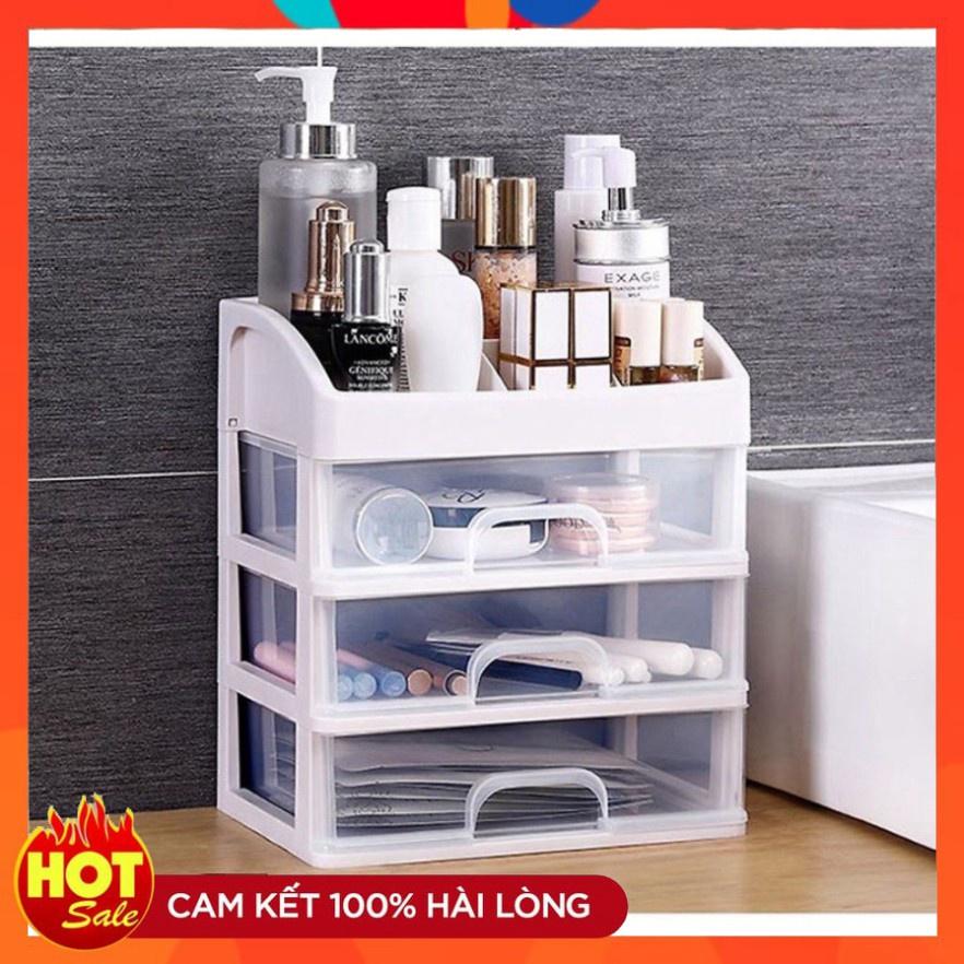 Kệ Đựng Mỹ Phẩm Bằng Nhựa 4 Tầng. Kệ Đa Năng