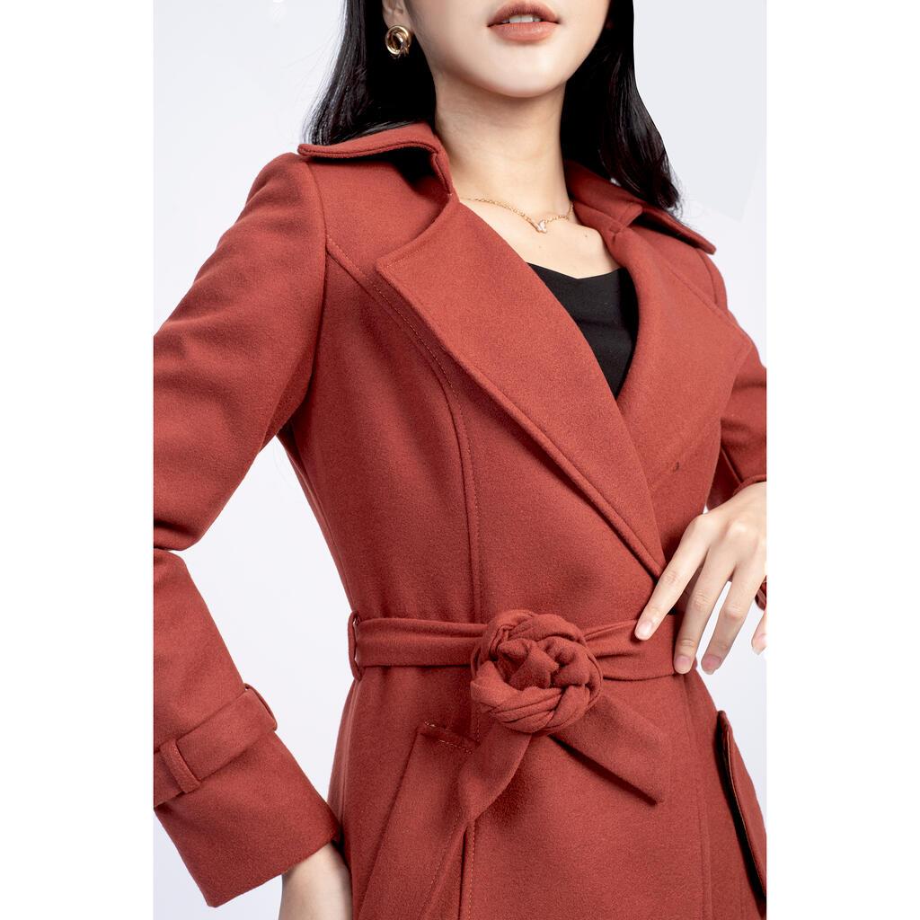Măng tô dạ, dáng dài MMOutfit M-MT060721010