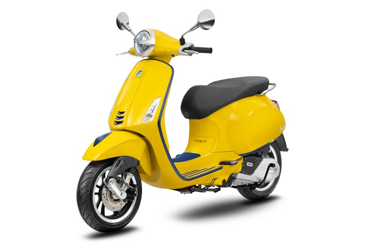 Xe Tay Ga Vespa Primavera S 125 Màu Vàng Yellow Sole