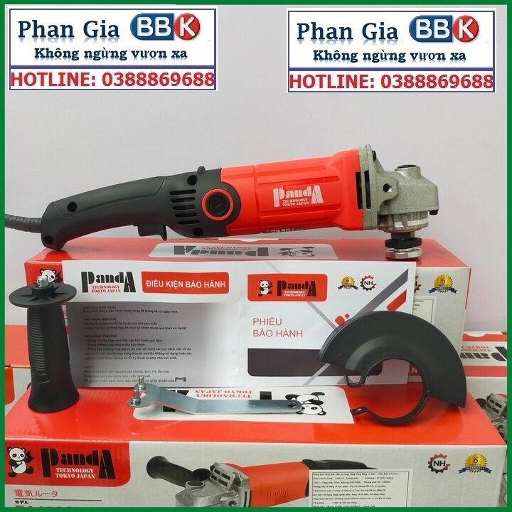 Máy cắt cầm tay công suất 950W,công tắc bóp,lưỡi cắt 100mm chuyên cắt sắt,nhôm,gạch,đá hoa cương,mài góc