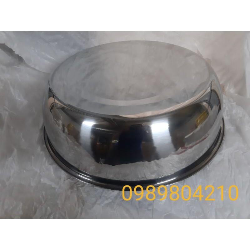 (Video SP)Chậu inox 304 thau inox 304  size 60, 64 cm,thau inox to dày inox 304