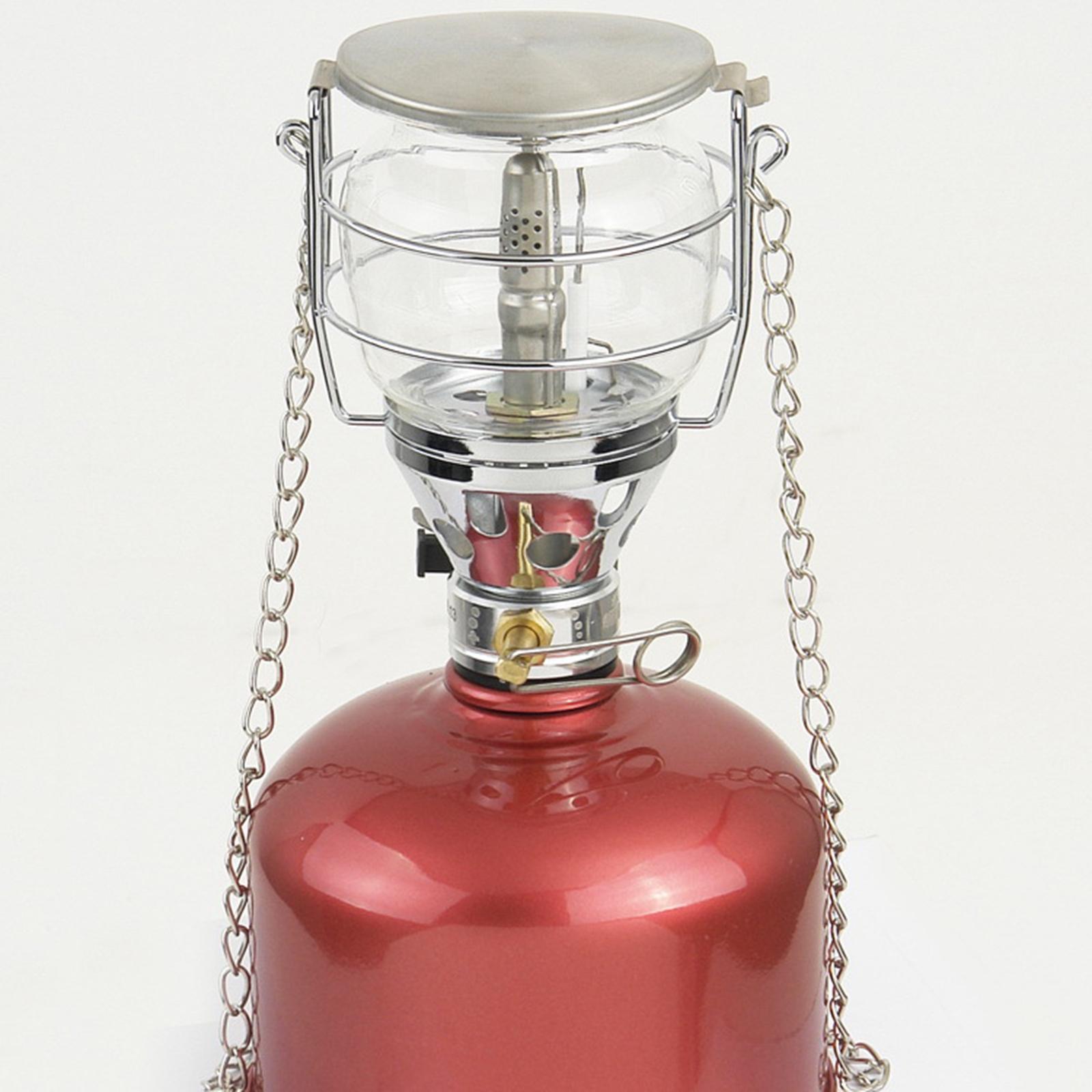 Camping Gas Lantern Hiking Lamp Outdoor Light Picnic Lighting