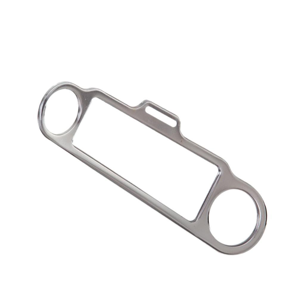 Chrome Motorcycle Frame Meter Cover Protector for