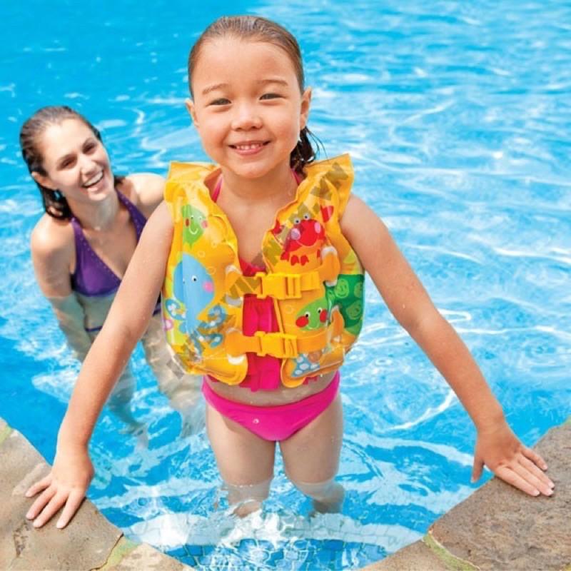 Áo phao /Áo Phao Cho Bé intex 5966 hình cá cho bé 2-4 tuổi - LYLYSPORTS