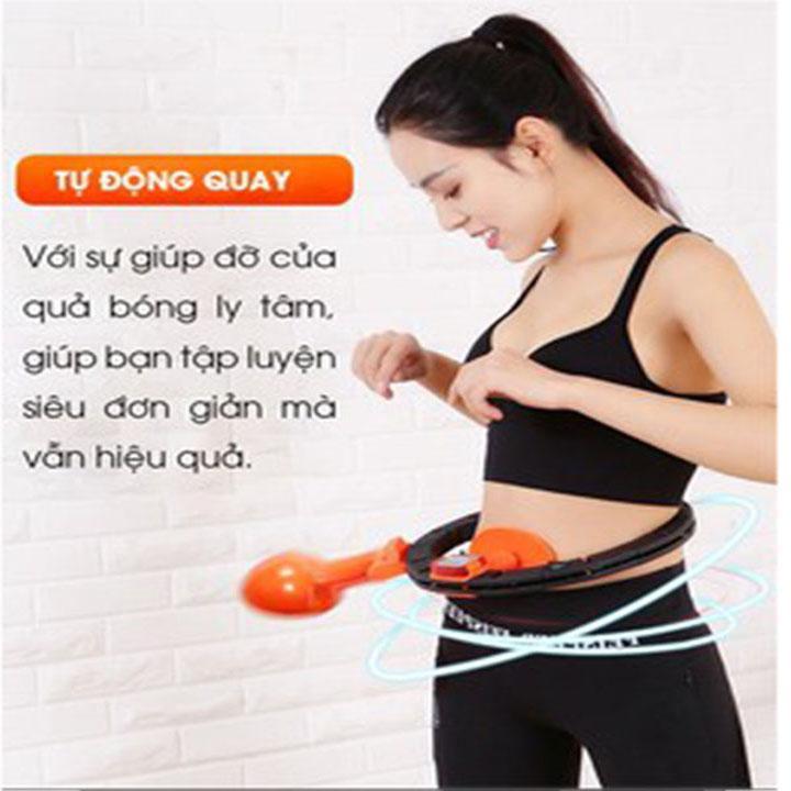 Vòng lắc eo HULA Vòng lắc eothông minh thon gọn HULA Cao cấp ( Ảnh Thật + Video ) KN99