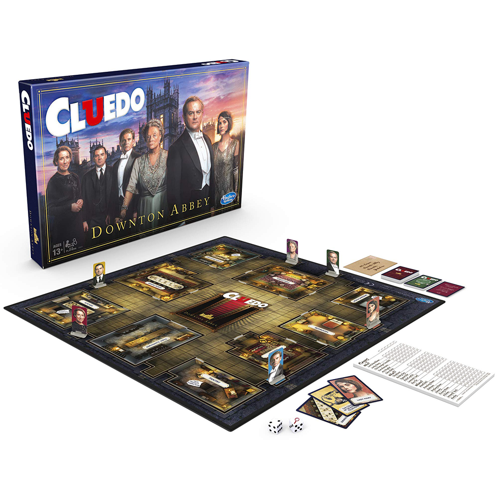 Bộ Board Game Giải Trí Downton Abbey Cluedo Trò Chơi Phá Án Hiện Đại