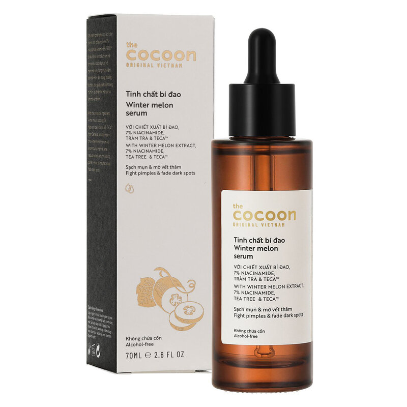 Tinh Chất Bí Đao Mờ Thâm 70mL Cocoon