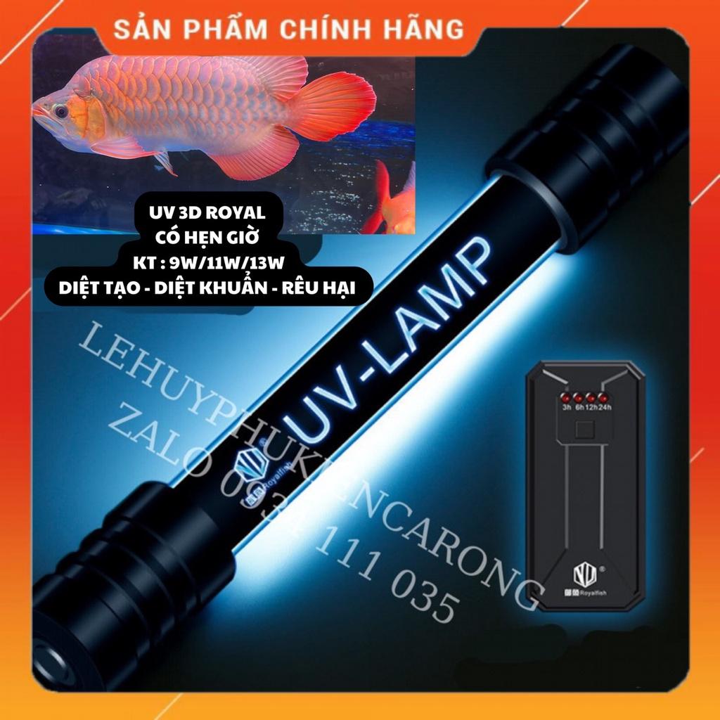 UV 3D ROYAL - Hẹn Giờ 3 6 12 24H - Công Nghệ Mới - Diệt Khuẩn - Diệt Tảo - Hạn Chế Rêu Hại