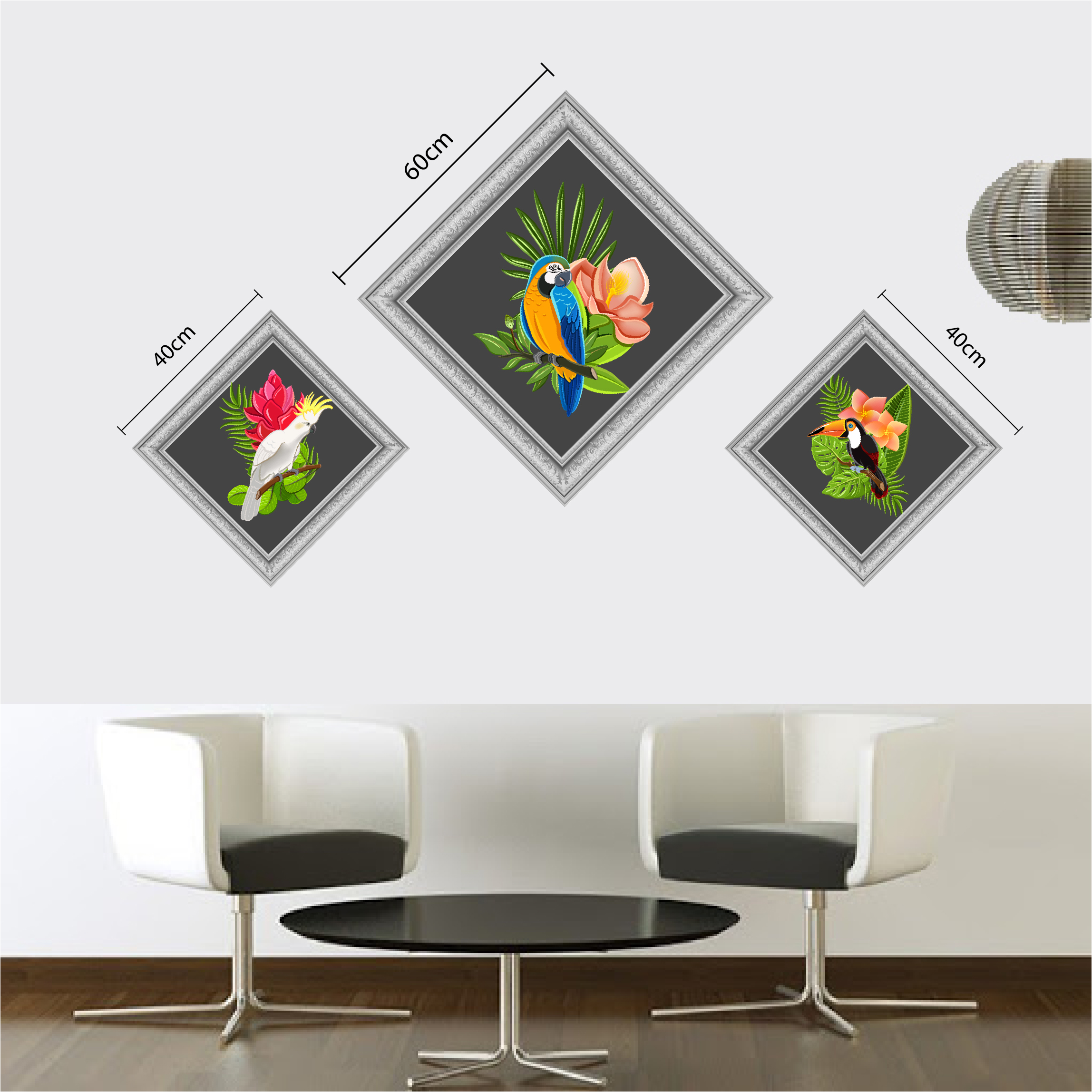 Decal trang trí quán số 13