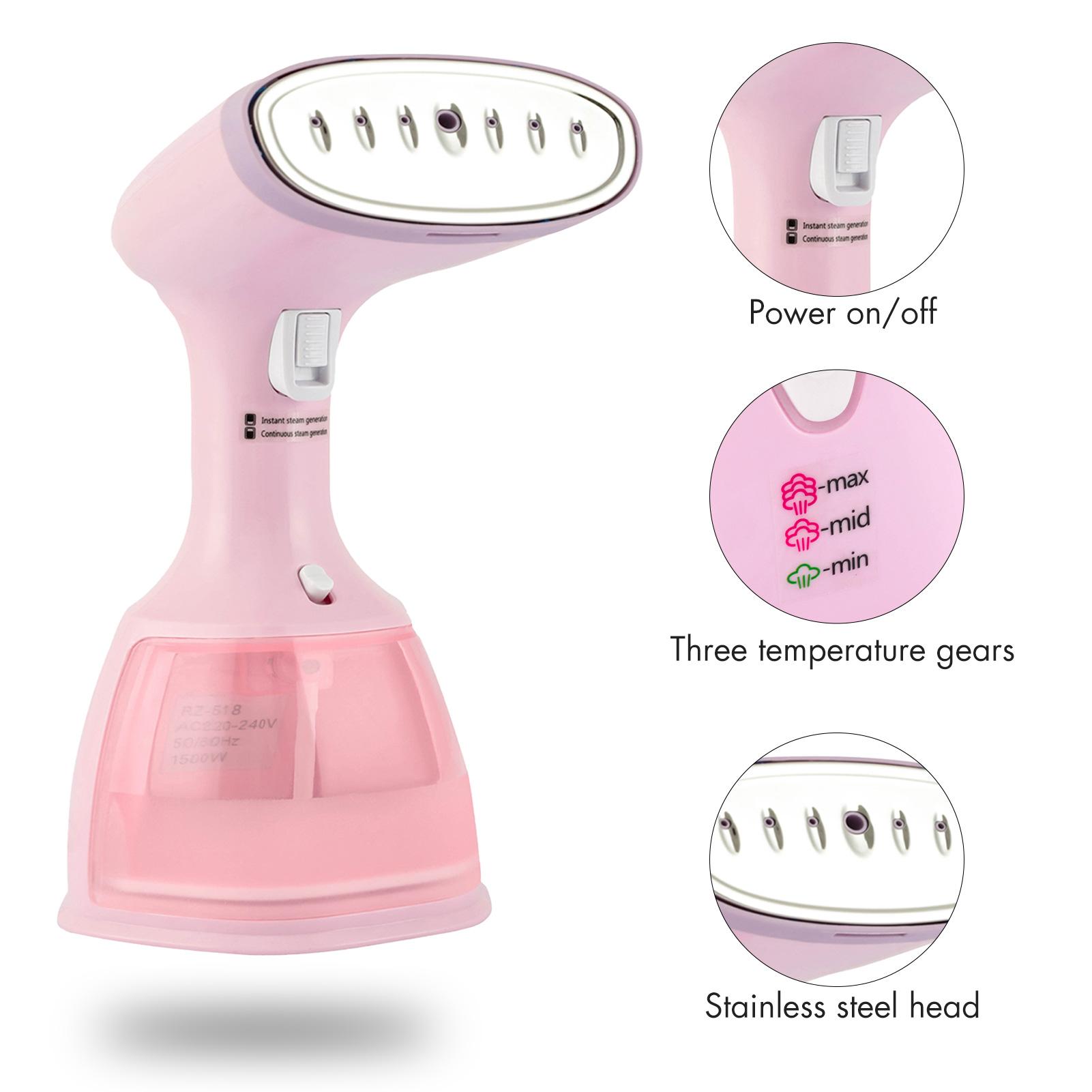 Máy là quần áo cầm tay 350ml, bằng nhựa ABS Công suất hơi nước mạnh mẽ