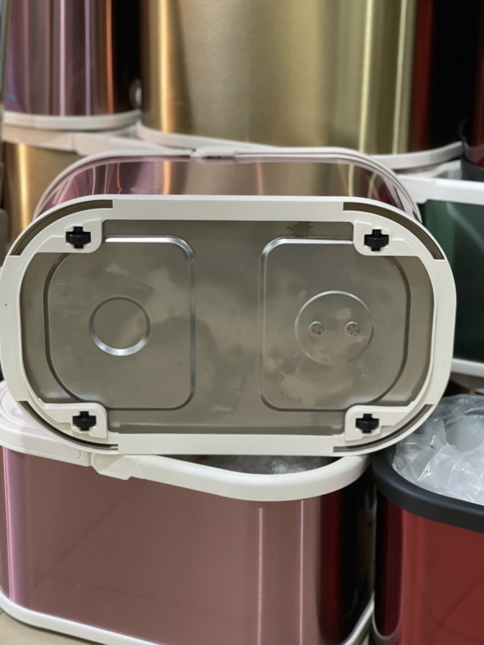 Cây Lau Nhà Inox mầu 304, Chổi Lau Nhà Tự Vắt 360 Độ Cao Cấp Tặng Kèm 2 Bông Lau