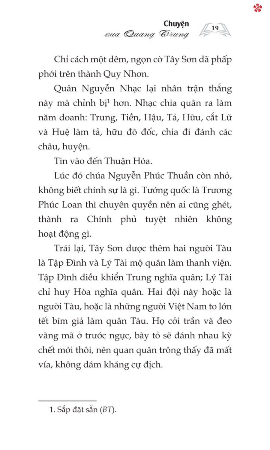 Chuyện Vua Quang Trung - bản in 2024