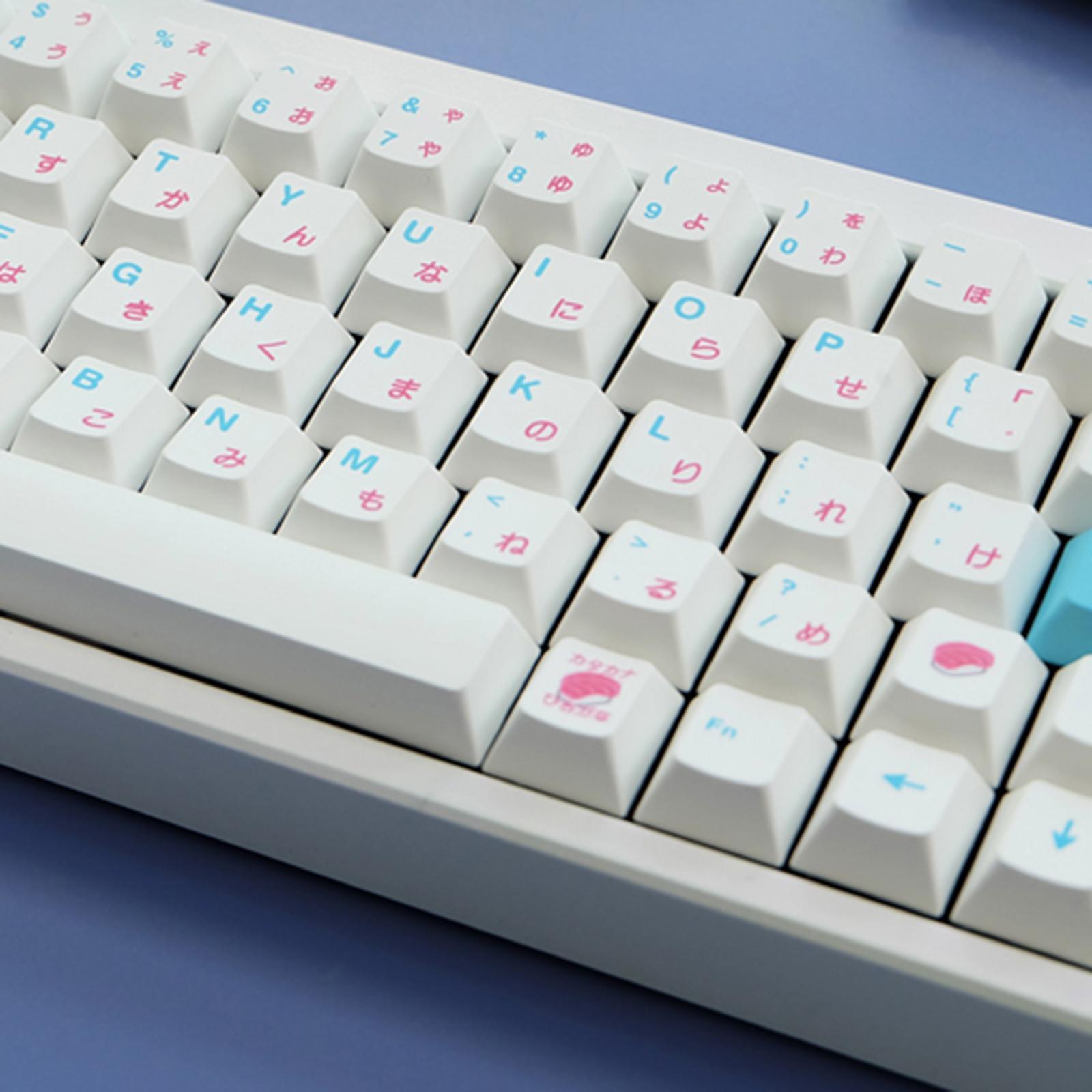 135 Keys PBT Japanese for XDA Profile for Gaming Mechanical Keyboard