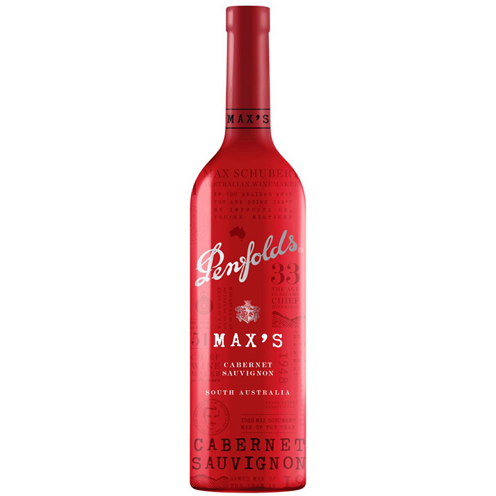 Rượu vang đỏ Penfolds MAX'S Cabernet Sauvignon (750ml 14,5%) - Hộp quà phiên bản giới hạn