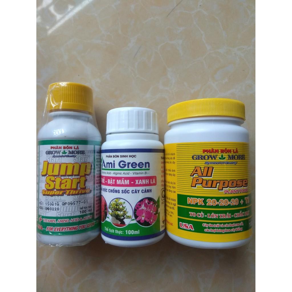 Bộ sản phẩm dưỡng cây chăm sóc phong lan - 100ml/chai