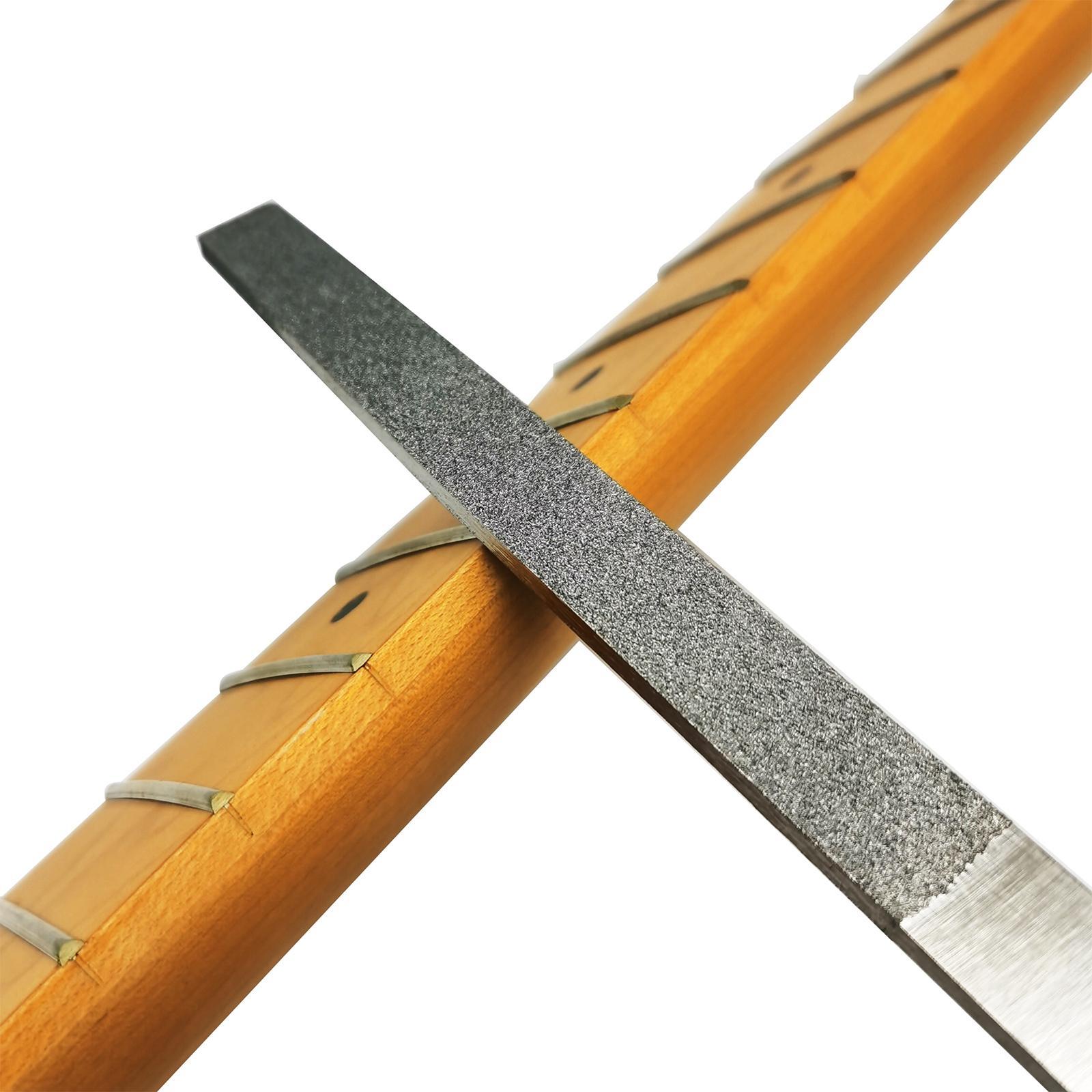 Professional Guitar Fret Crowning File Fret Leveling Grinding Tool Kit