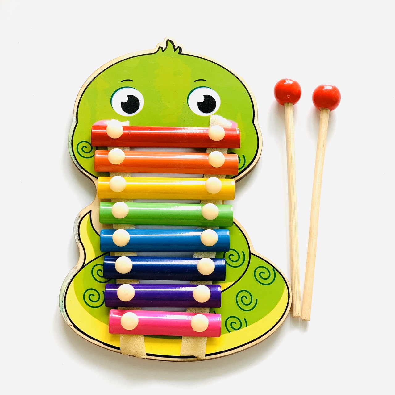 Đồ chơi gỗ- Đàn Gõ Xylophone 8 Thanh hình thú cho bé  - Giúp Phát Triển Năng Khiếu- mẫu ngẫu nhiên  MK00136