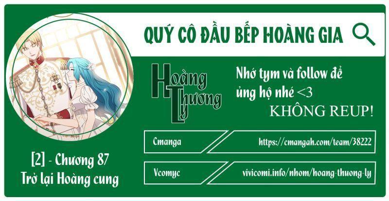 quý cô đầu bếp hoàng gia chapter 87 1