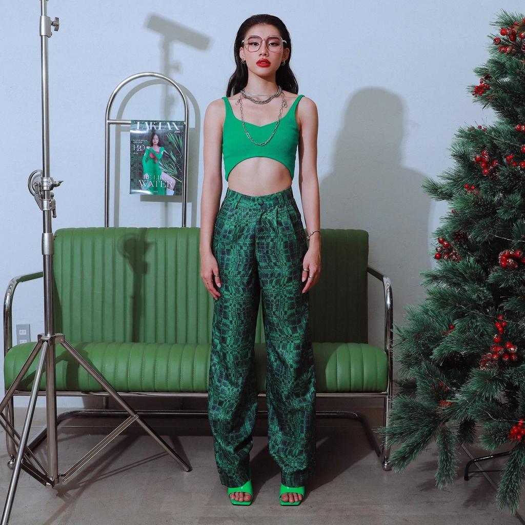 SET Áo blazer và quần Pine họa tiết TARTAN - PINE PANTS &amp; PINE BLAZER