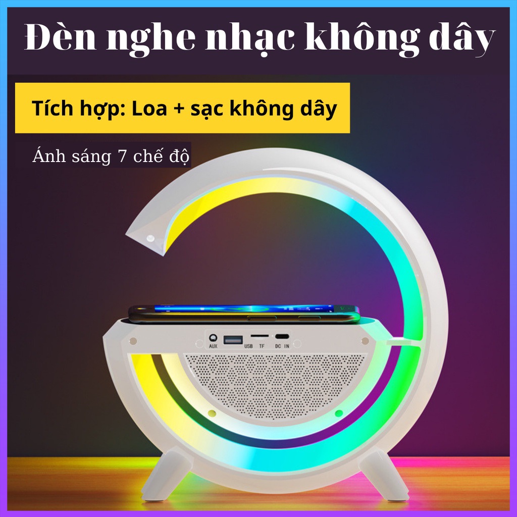 Loa Bluetooth Sạc Ko Dây Đèn Tạo Không Khí 3in1 BT 2301 - JL