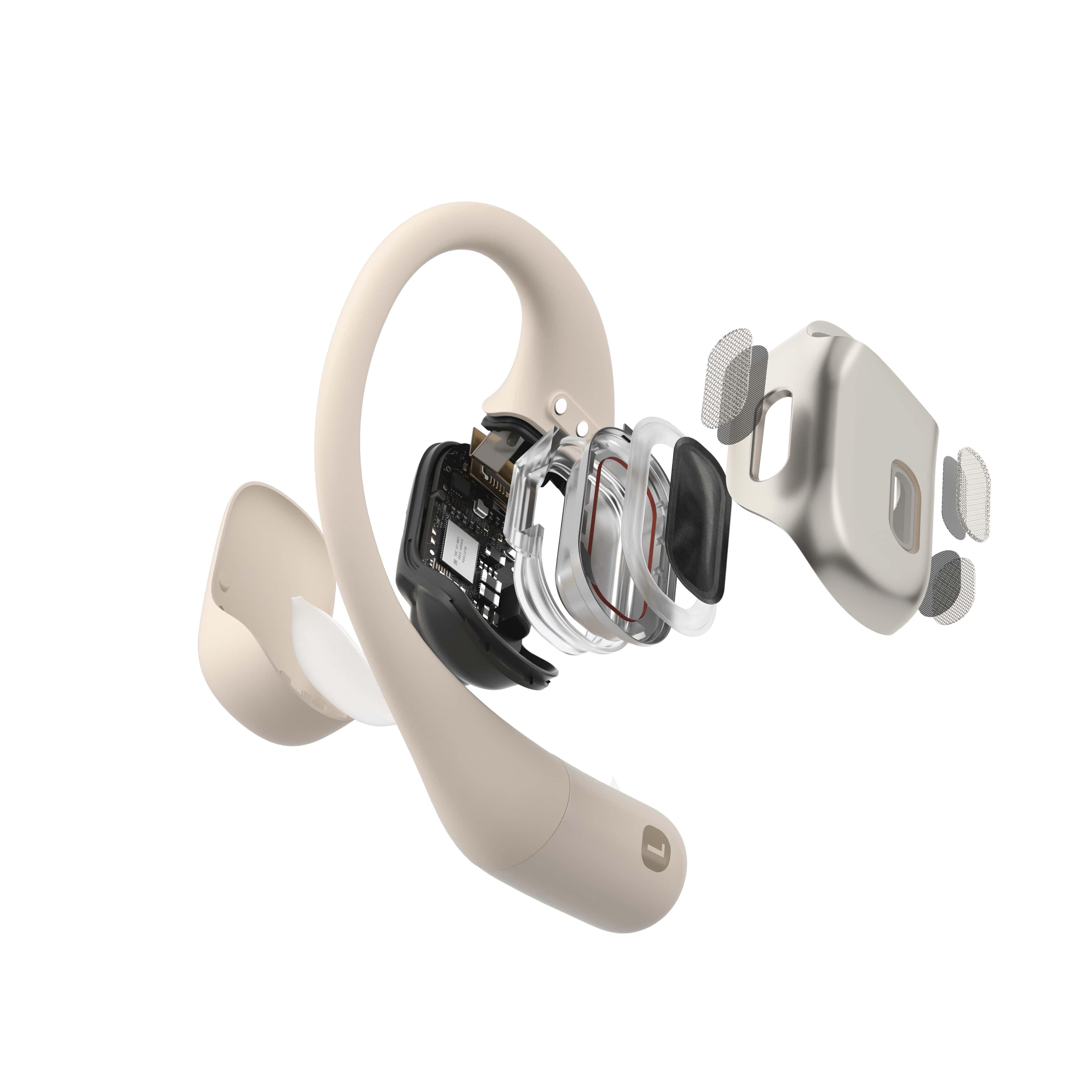 Tai nghe không nhét tai Bluetooth True Wireless Earbuds Shokz OpenFit - Thế Hệ Mới Nhất - Hàng Chính Hãng