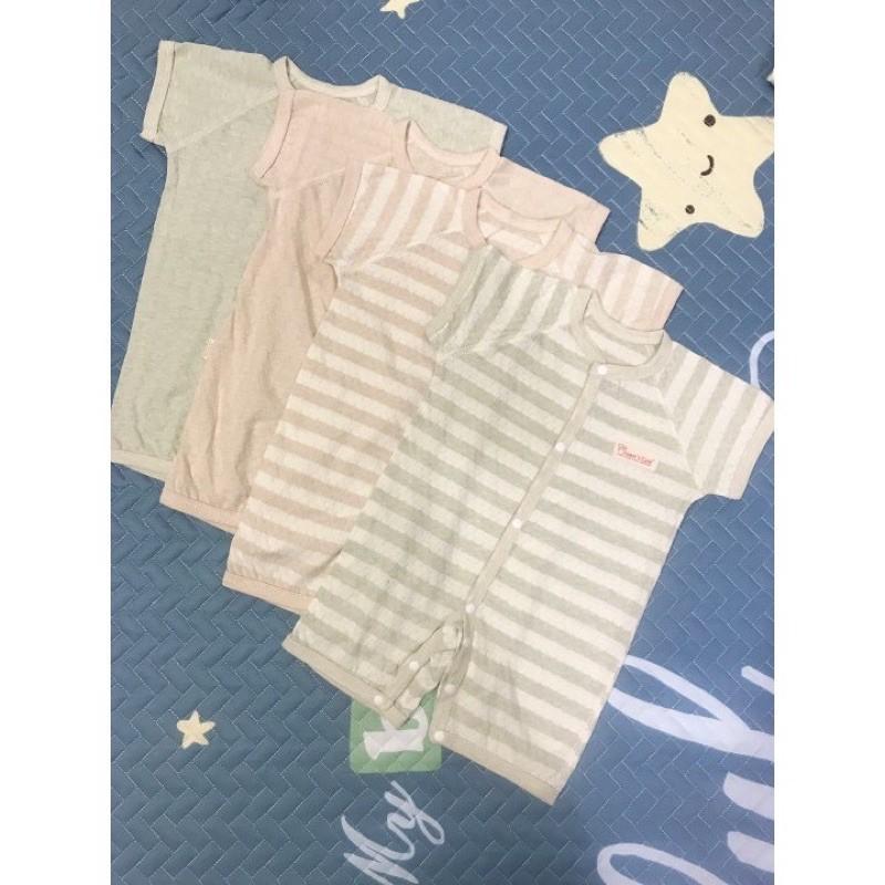 Body đùi 100% cotton hữu cơ tự nhiên MOMMY'SCARE cho bé 0-24M