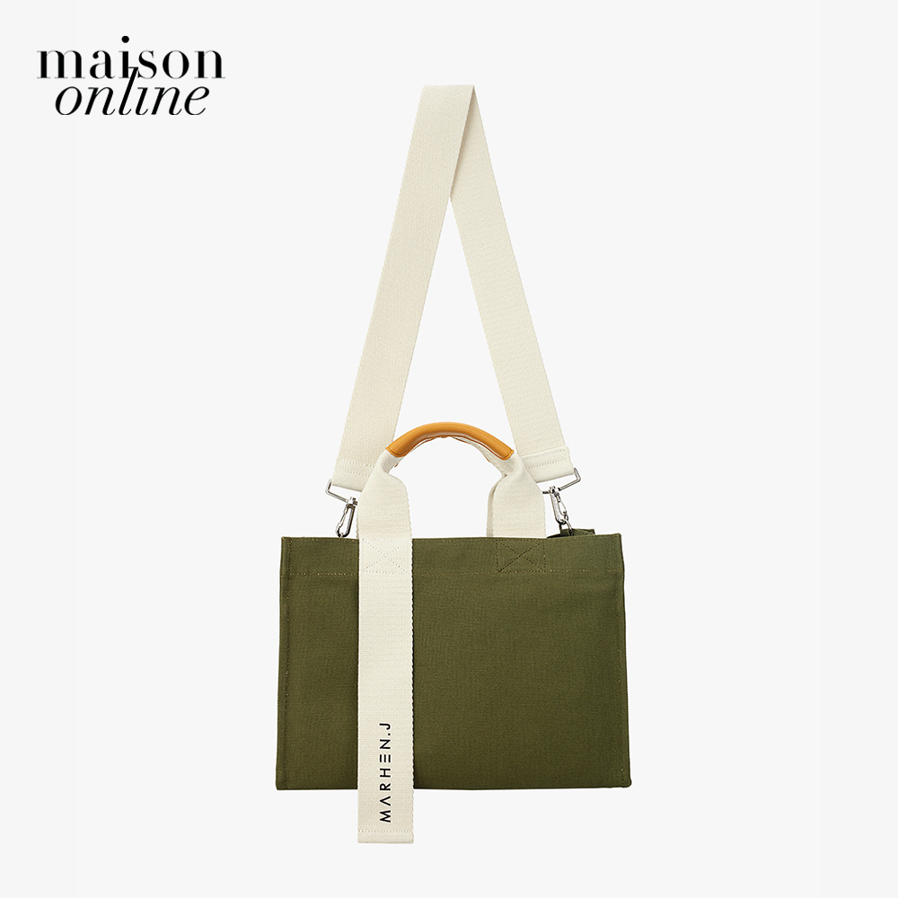 Marhen.J - Túi đeo vai chữ nhật vải bố Rico Mini MJ19BRCOMN-KH