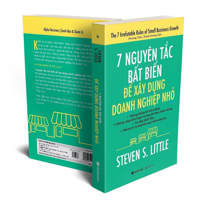 7 Nguyên Tắc Bất Biến Để Xây Dựng Doanh Nghiệp Nhỏ -  Steven S. Little