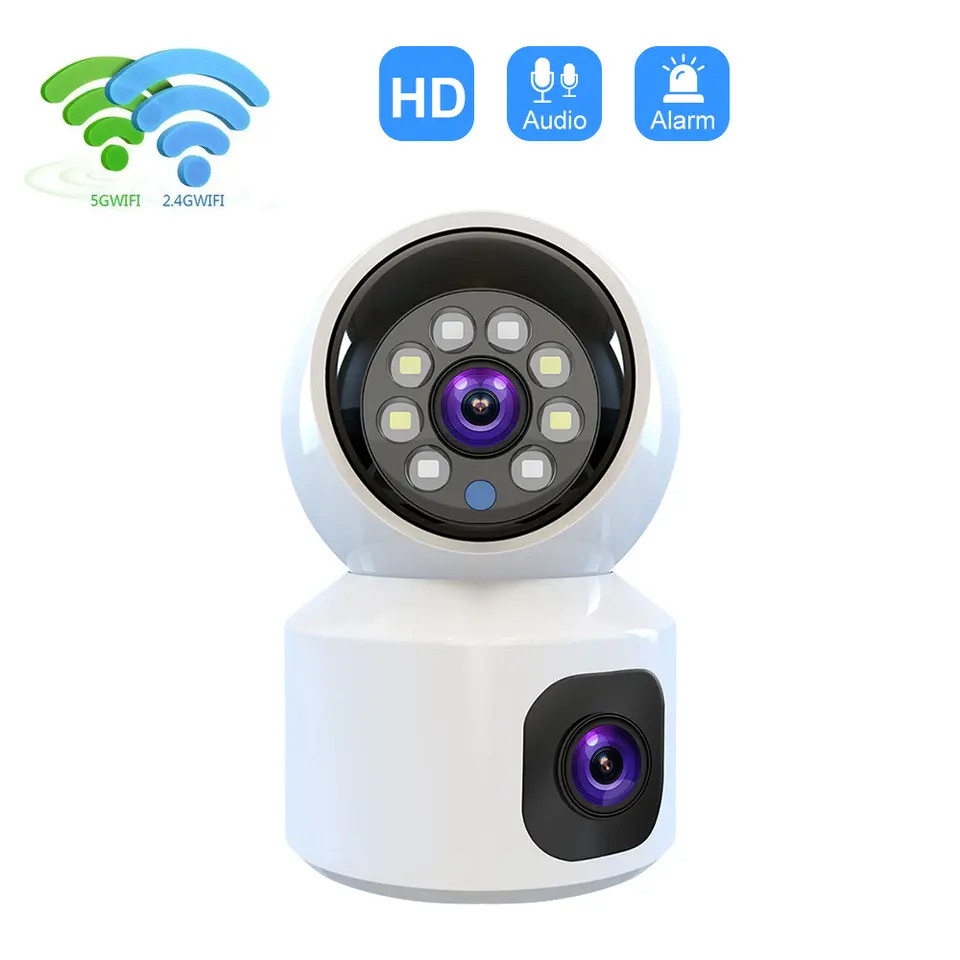 CAMERA 2 MẮT TRONG NHÀ YOOSEE YS2304 - 4.0MPX KẾT NỐI WIFI, XOAY 360 ĐỘ, ĐÀM THOẠI 2 CHIỀU - Hàng Chính Hãng