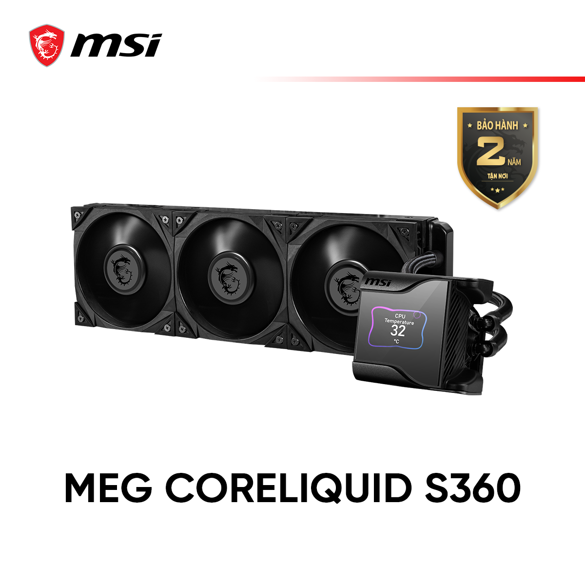 Tản Nhiệt Nước MSI MEG CORELIQUID S360 - Hàng chính hãng