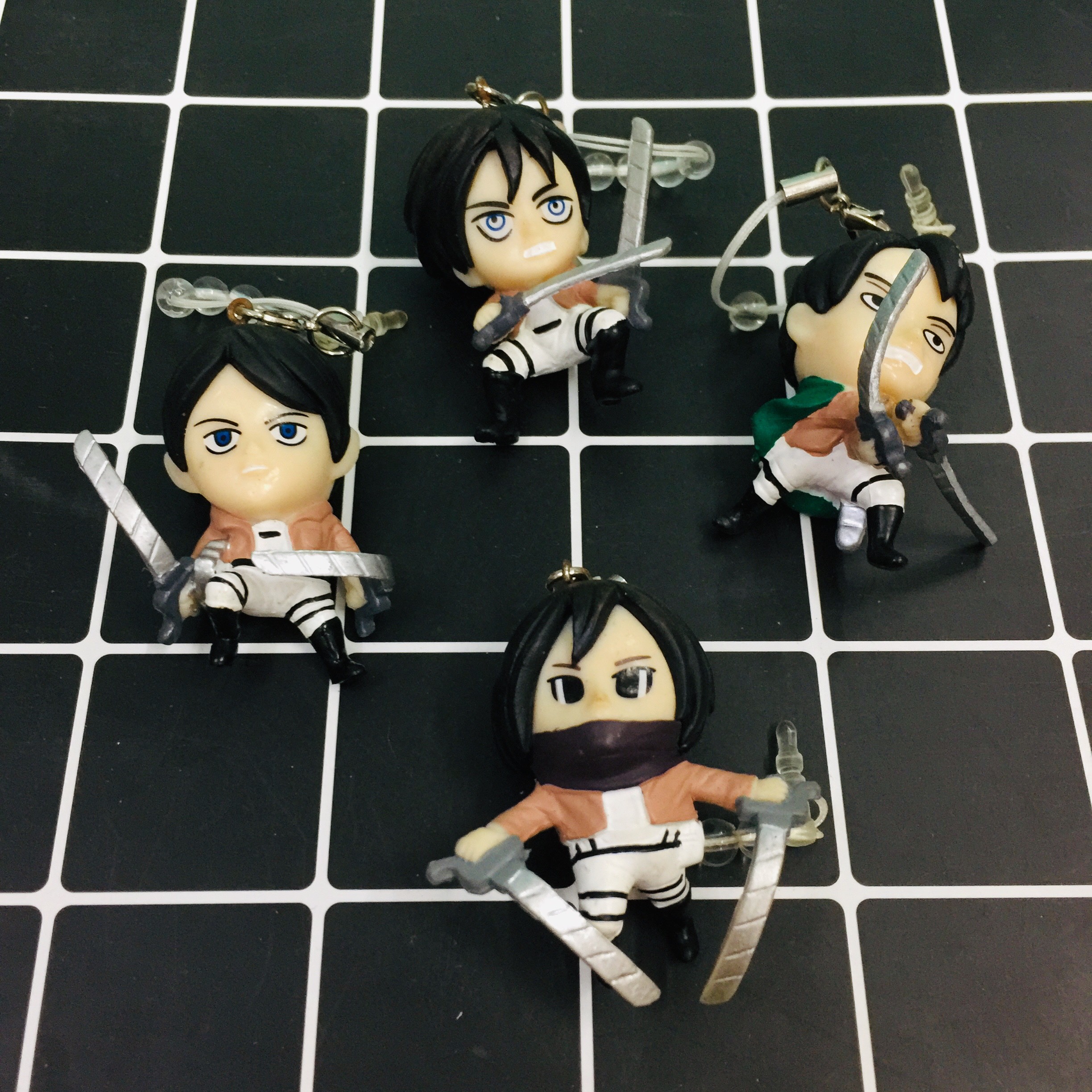 MÔ HÌNH MÓC KHOÁ TƯỢNG Figure Attack On Titan ANIME MANGA