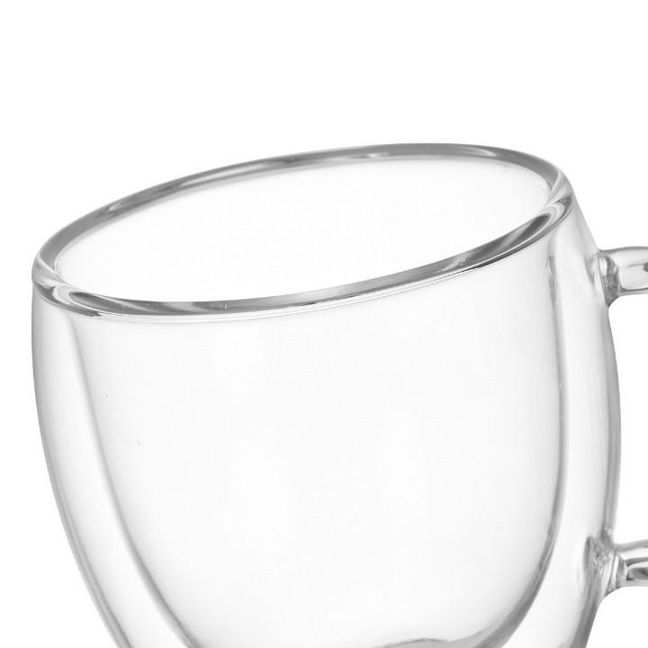 Bộ 2 Ly BODUM PILATUS 2 Lớp Giữ Nhiệt 350ml Có Tay cầm