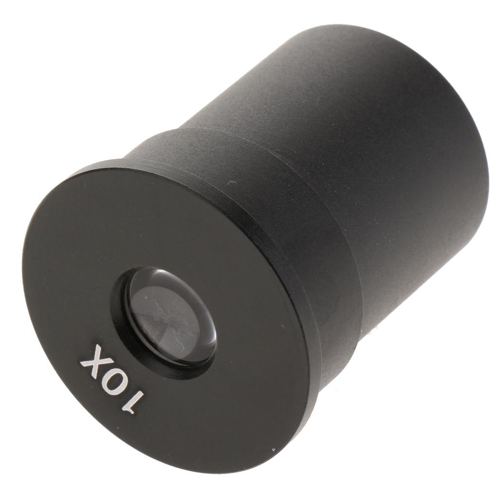 1pc H5X Microscope Eyepiece Lens for Biological Microscope 23.2mm - Black