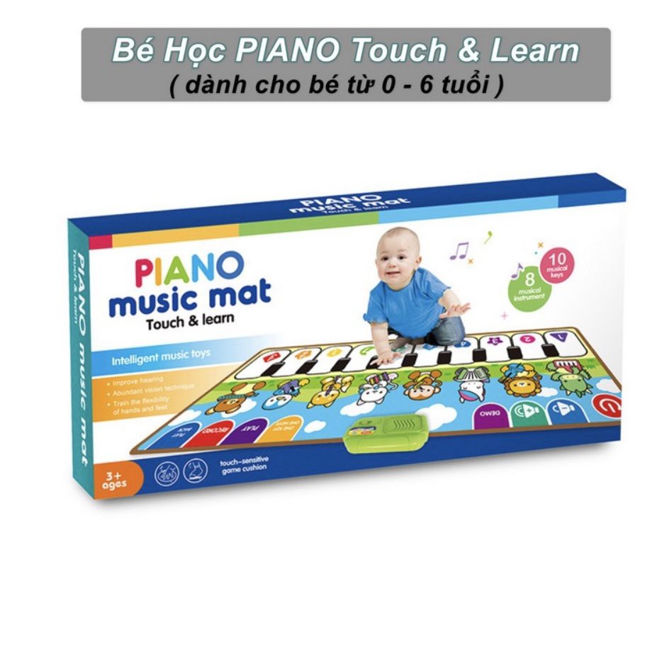 Đồ Chơi Bé Học ĐÀN PIANO Touch &amp; Learn 0-6 tuổi