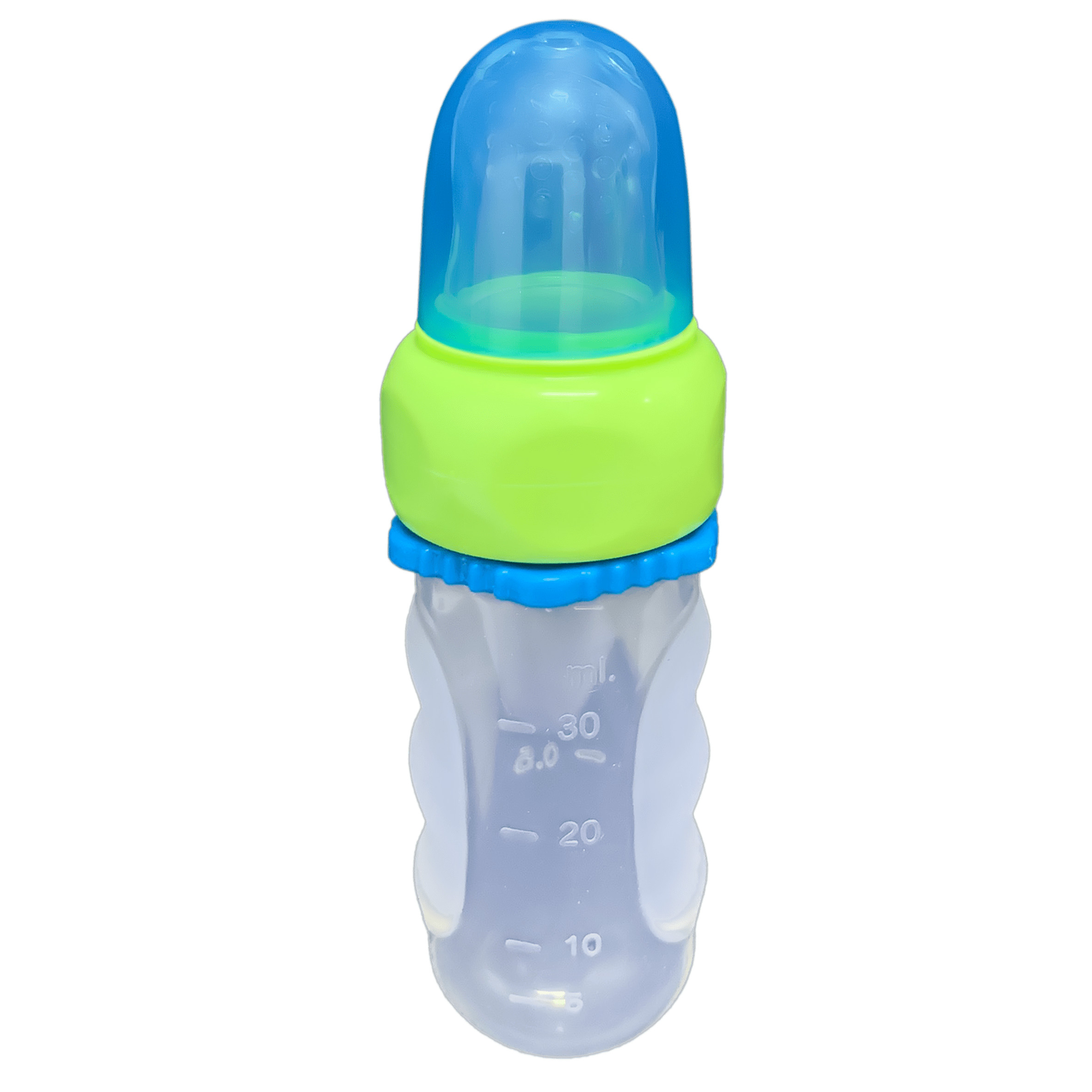 Bình tập ăn dặm chống hóc silicone 150ml AM55109 AMI Thái Lan.