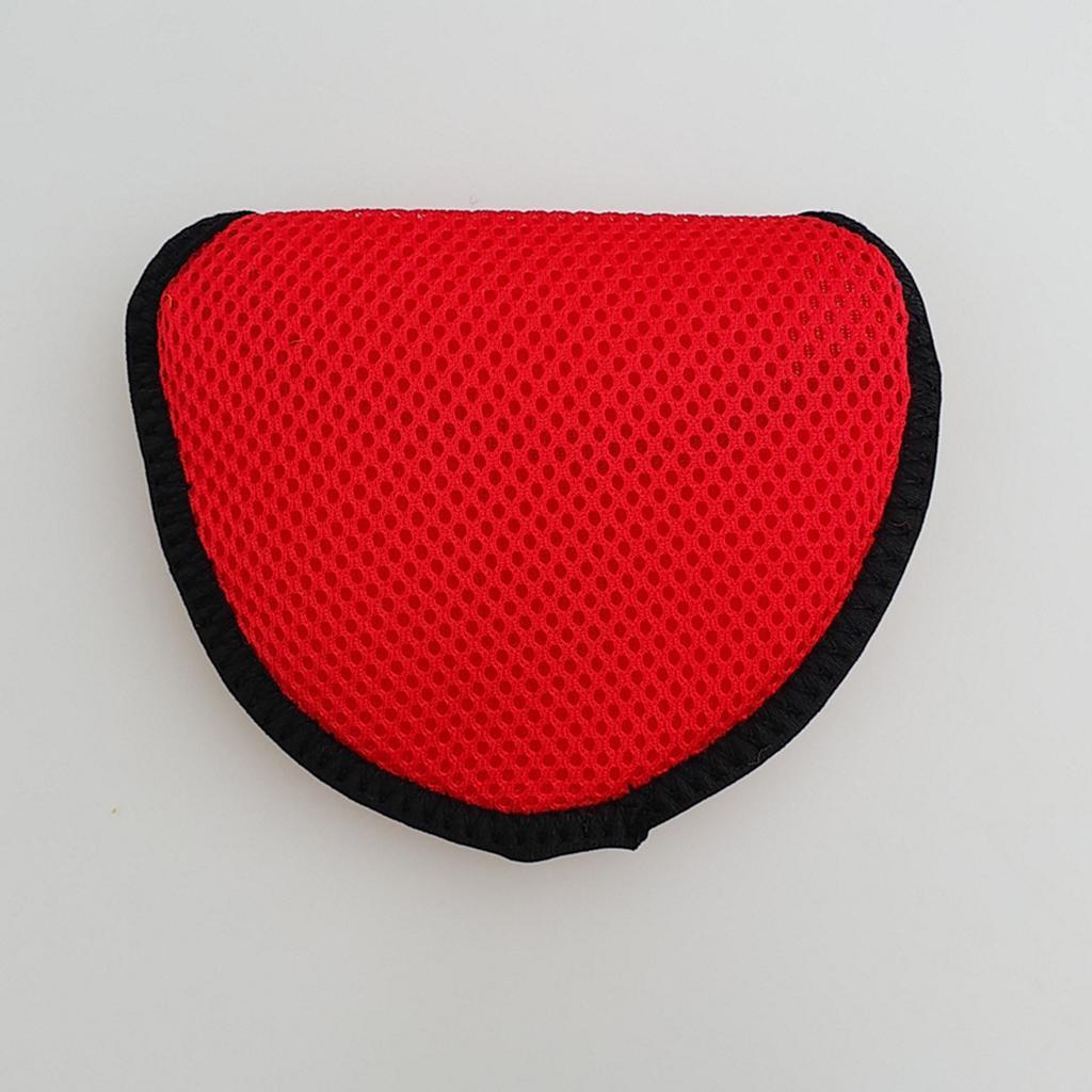 Mallet Putter Head Cover Headcover Protector Bag Golf Accessories Red