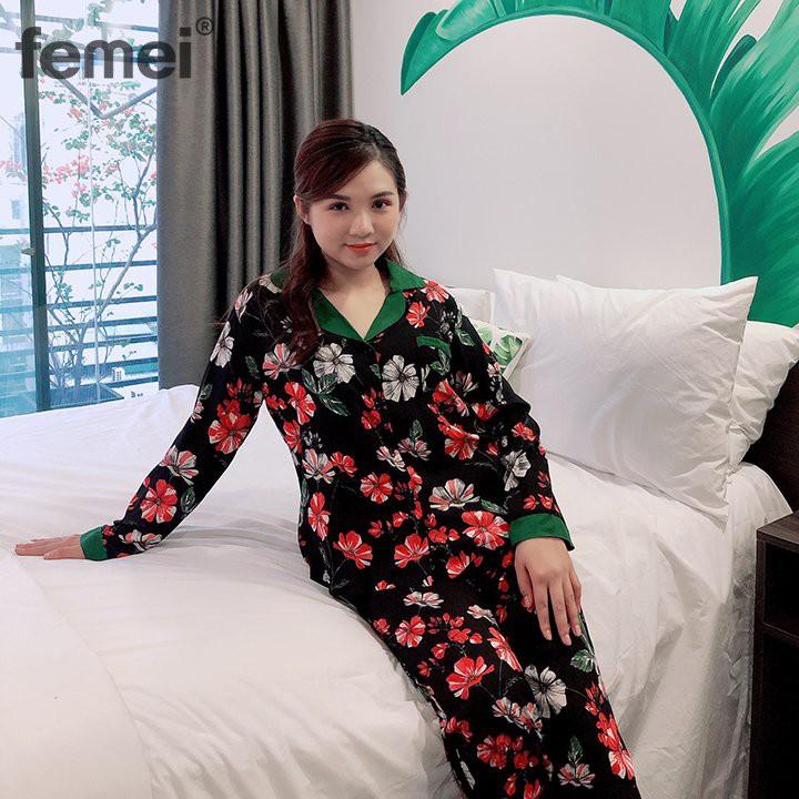 FEMEI - Bộ pyjama dài tay PND008