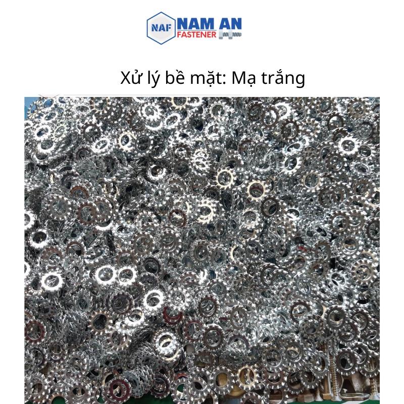 300 con Long đền gai M6, M8, tán long đen gai, long đền Mạ trắng hàng đẹp, chất lượng