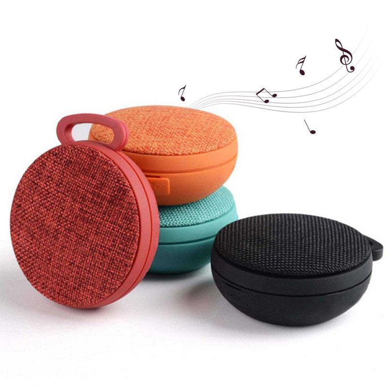 Loa bluetooth không dây Vòng tròn Vải tay cầm di động Subwoofer Boom Boom Handfree Gọi âm nhạc âm thanh âm thanh loa âm thanh Color: green Set Type: Speaker
