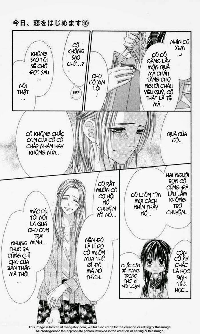 kyou, koi wo hajimemasu - mộng mơ đầu đời chapter 63 10