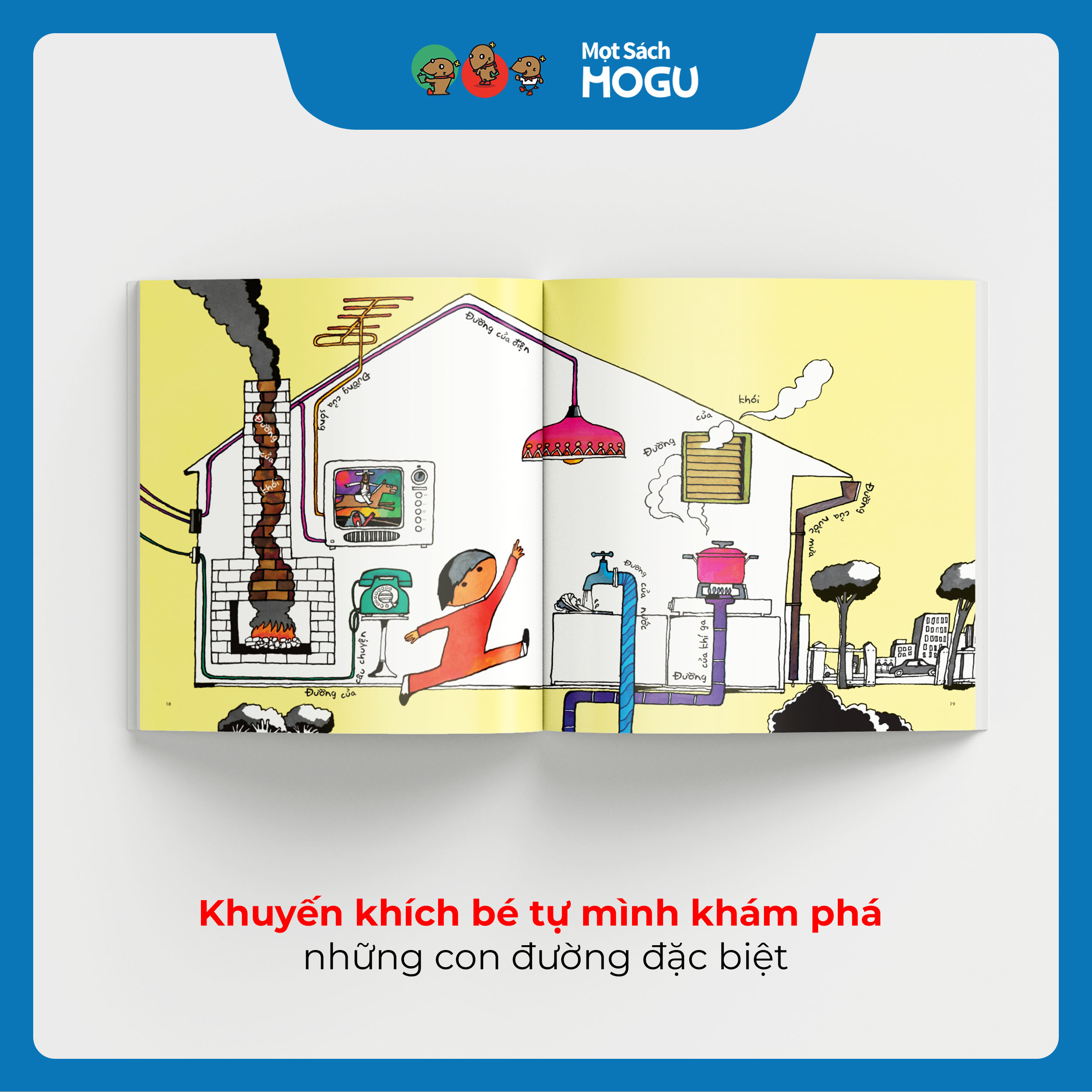 Truyện Ehon bé 1-2-3 tuổi - Con đường
