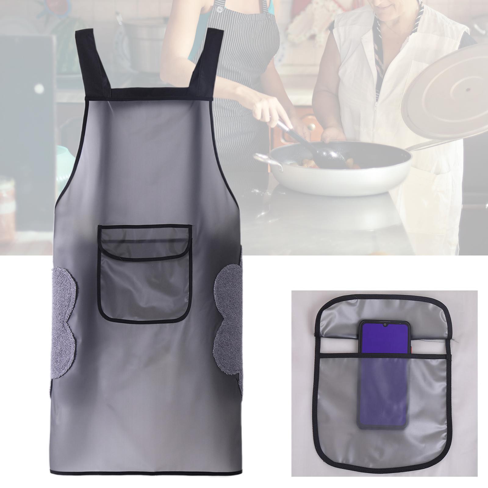 Chef Apron Cooking Apron Waterproof Oil Apron for Chef Salon Men Women