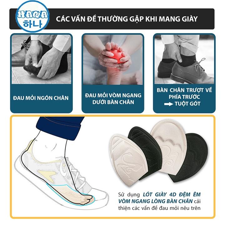 Combo lót giày nam giảm size chống rộng chống đau chân bảo vệ bàn chân hiệu quả