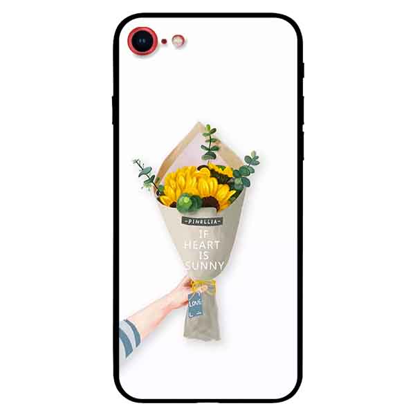 Ốp lưng in cho Iphone 7/ 8 Mẫu Bó Hoa Hướng Dương